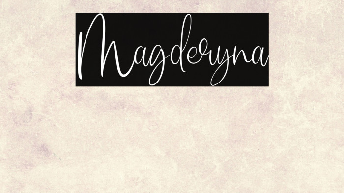 Magderyna Example 2