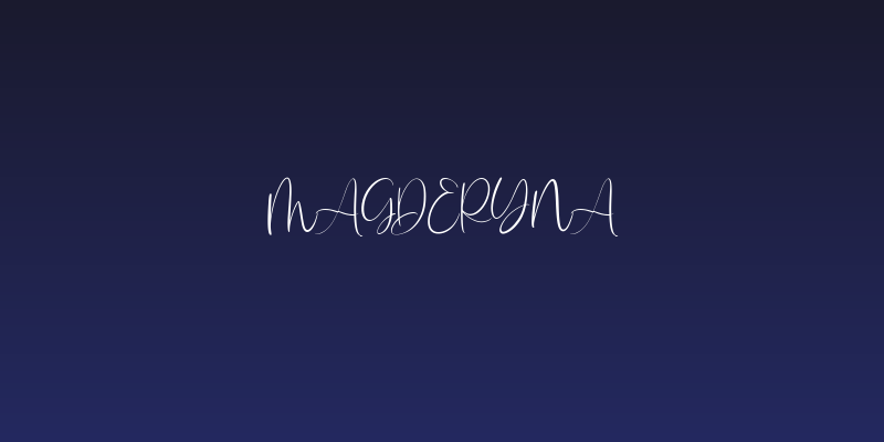 Magderyna Social Header