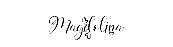 Magdolina  免费字体下载
