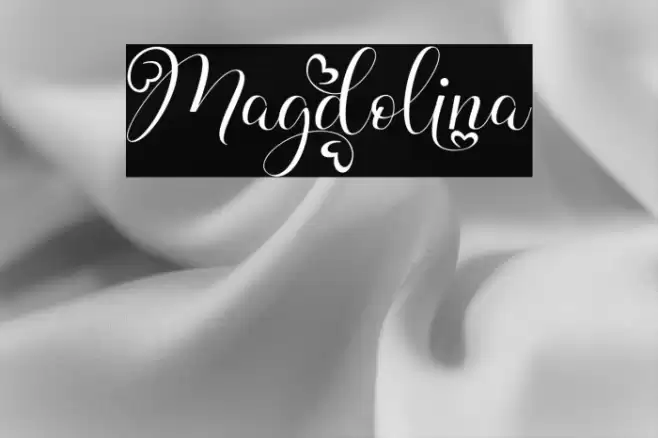 Magdolina Font examples