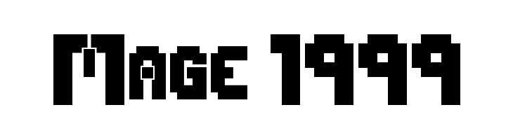 Mage 1999 Font