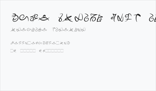 Mage Script Bold Italic Business Card