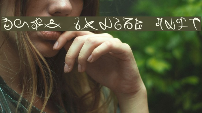 Mage Script Bold Fonte examples