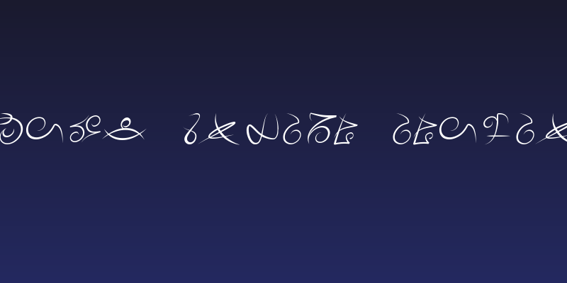 Mage Script Italic Social Header