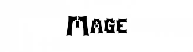 Mage  font caratteri gratis