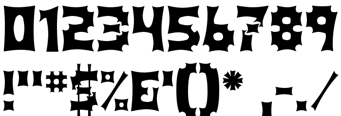 Mage Font OTHER CHARS