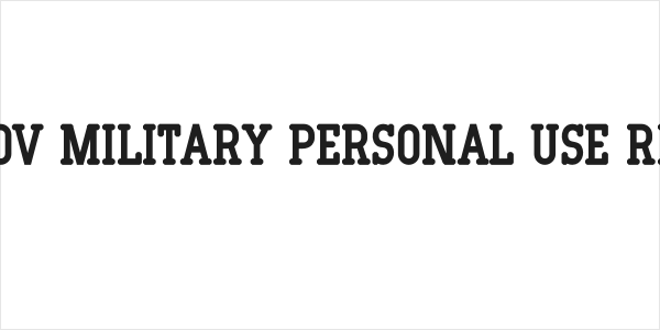 Magedov Military PERSONAL USE Regular Logo