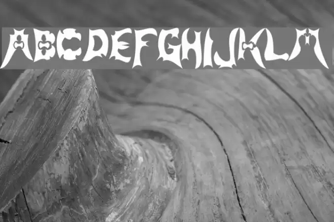 Magehunter Font examples