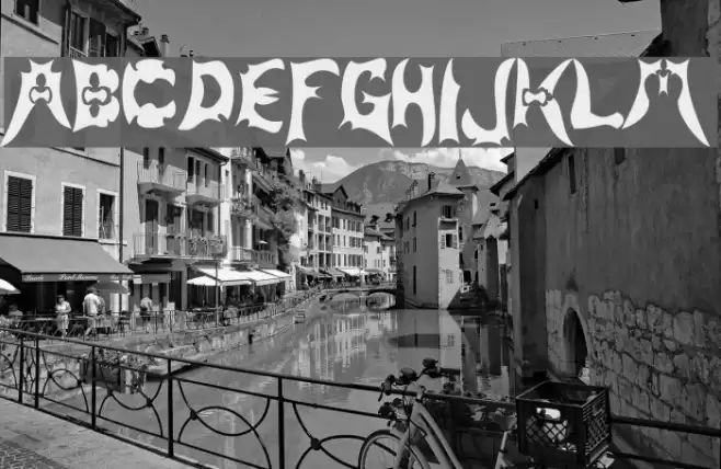 Magehunter Font examples