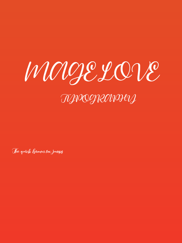 Magelove Poster