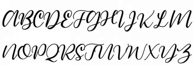 Magelove Schriftart Groß