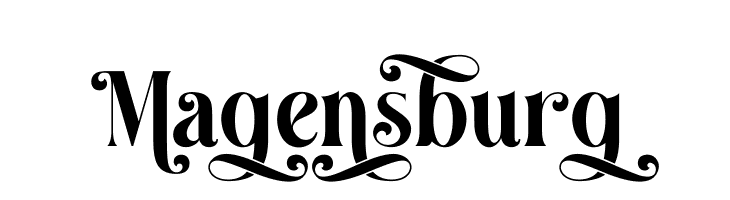 Magensburg  नि: शुल्क फ़ॉन्ट्स डाउनलोड