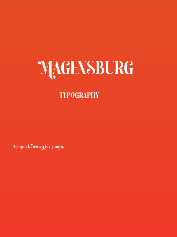 Magensburg Poster