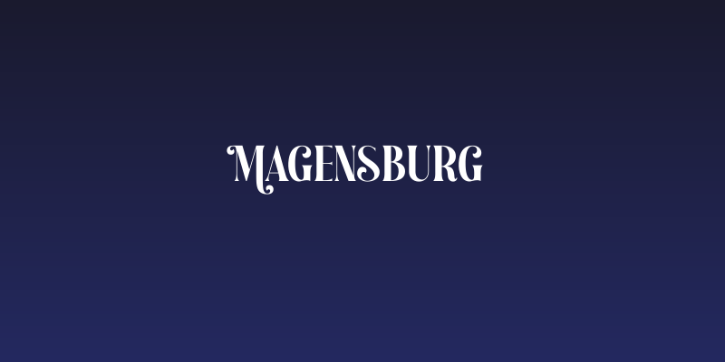 Magensburg Social Header