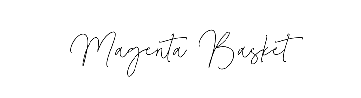 Magenta Basket  नि: शुल्क फ़ॉन्ट्स डाउनलोड