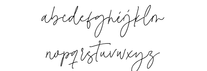 Magenta Basket Font LOWERCASE