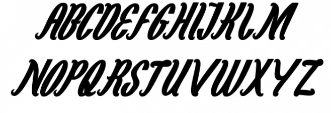 Magenta Flower Шрифта ВЕРХНИЙ