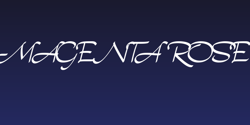 Magenta Rose Social Header