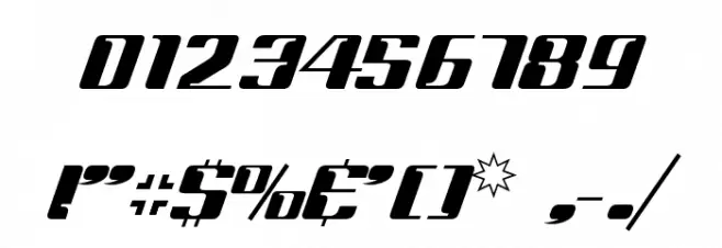 Magenta Font OTHER CHARS