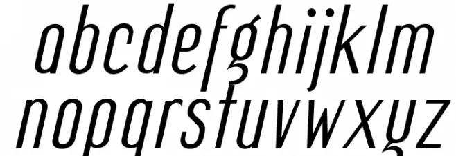Mager Italic Fuentes MINÚSCULAS