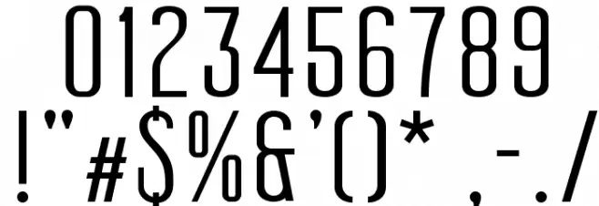 Mager Font OTHER CHARS