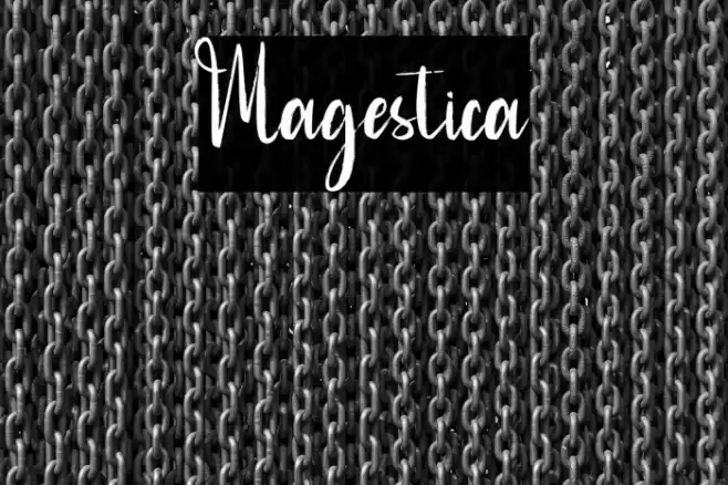 Magestica Font examples