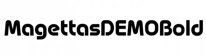 Magettas DEMO Bold  Frei Schriftart Herunterladen