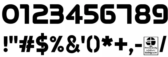 Magettas DEMO Bold Font OTHER CHARS