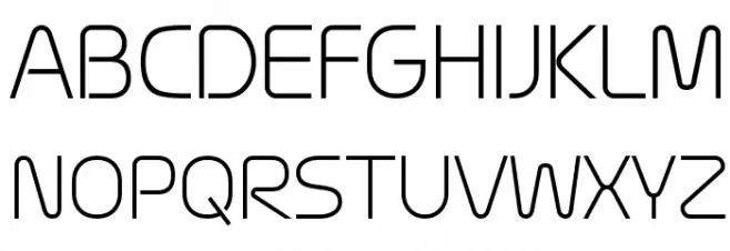 Magettas DEMO Light Caratteri MAIUSCOLE