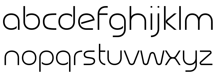 Magettas DEMO Light Font LOWERCASE
