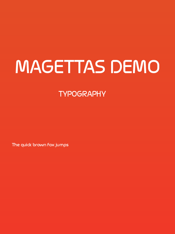 Magettas DEMO Poster