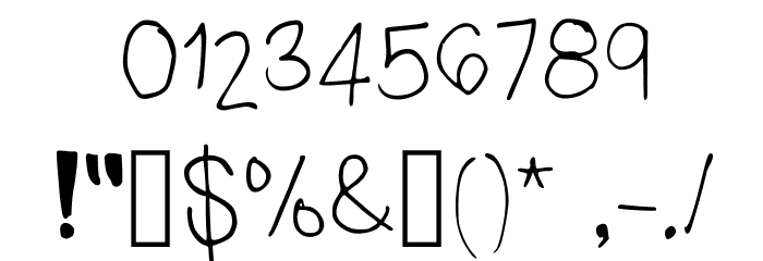 Maggie Regular Font OTHER CHARS