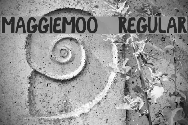 MaggieMoo-Regular Font examples