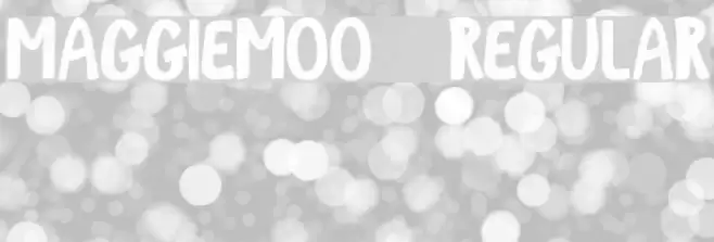 MaggieMoo-Regular Font examples