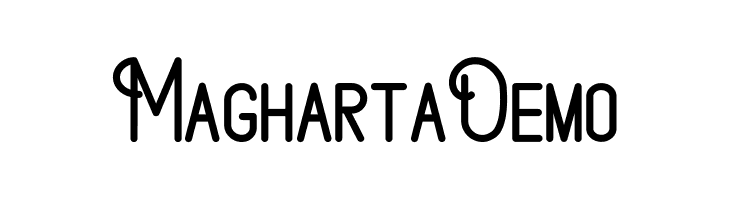 MaghartaDemo  フリーフォントのダウンロード