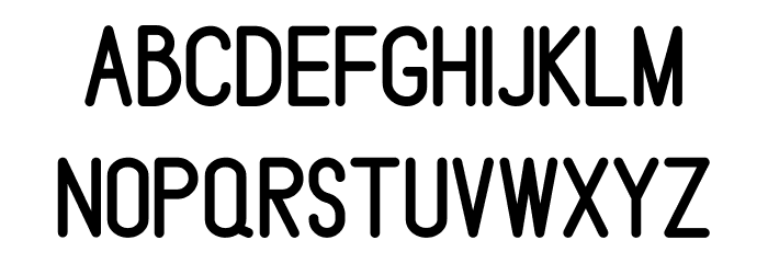MaghartaDemo Font LOWERCASE