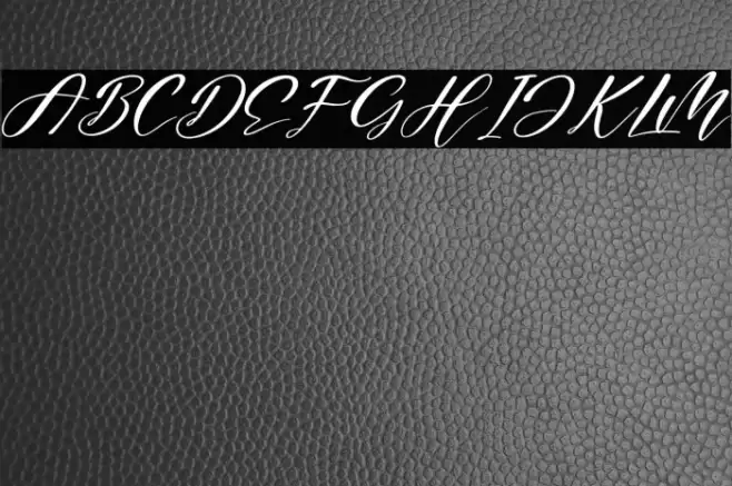 Maghdela Italic Font examples