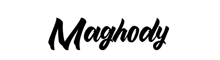 Maghody  font caratteri gratis