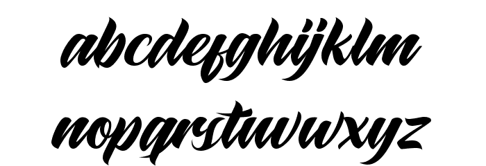 Maghrib Font LOWERCASE