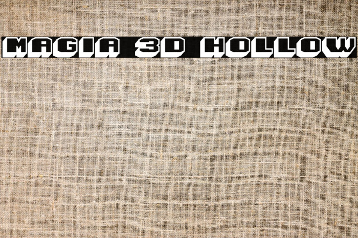 Magia 3D Hollow Example 1
