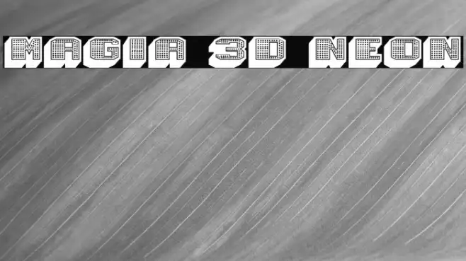 Magia 3D Neon Example 1