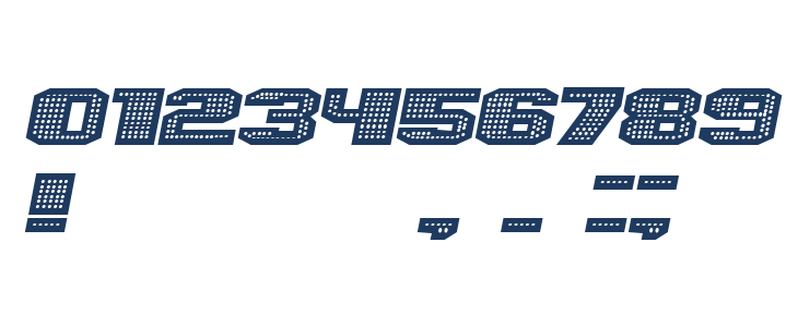 Magia Neon Italic Other Characters