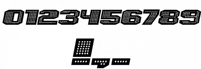 Magia Neon Italic Font OTHER CHARS