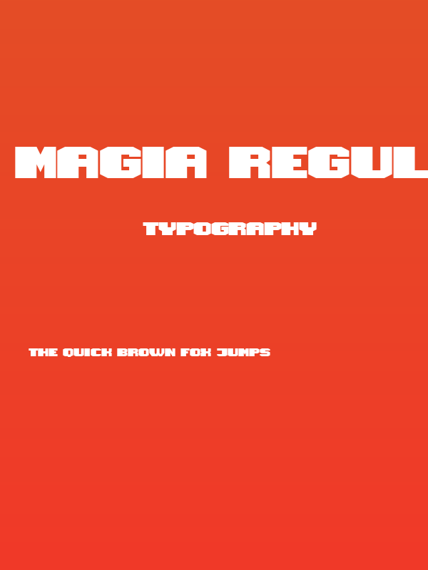 Magia Regular Poster