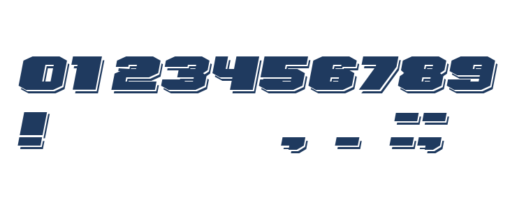 Magia Shadow Italic Other Characters