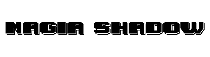 Magia Shadow  font caratteri gratis