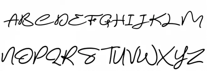 Magic Anomali Schriftart Groß