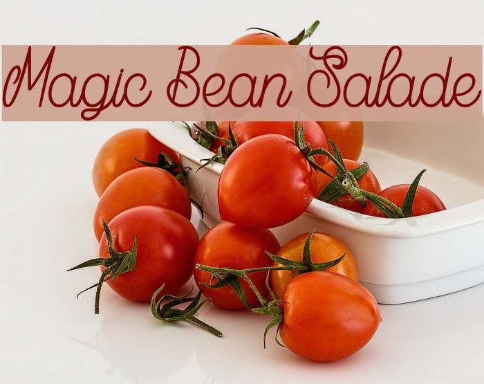 Magic Bean Salade Font examples