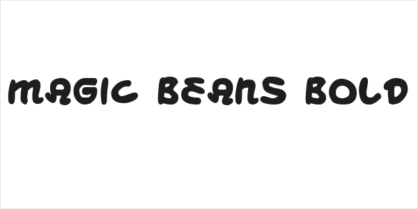Magic Beans Bold Logo