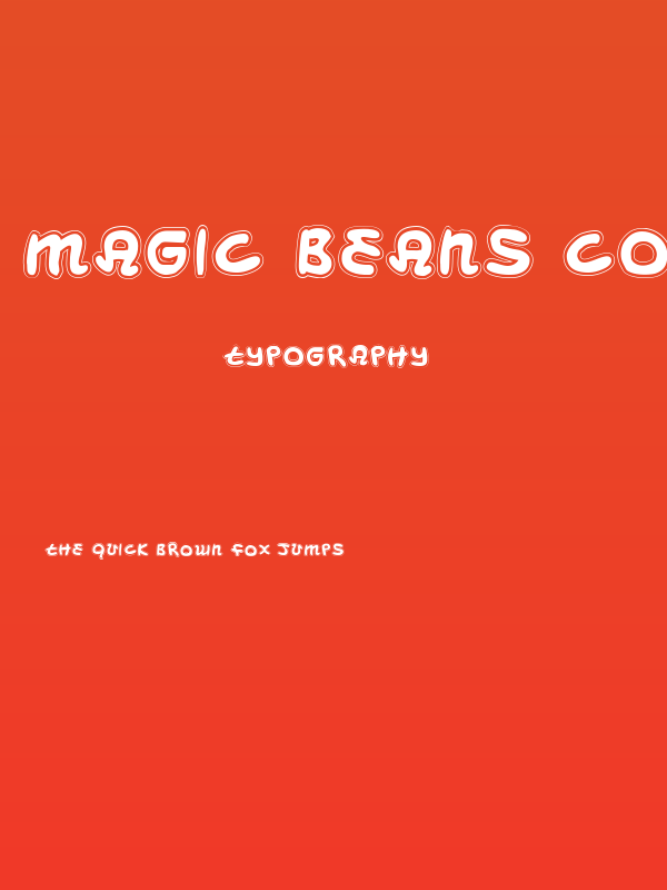 Magic Beans Collage Poster
